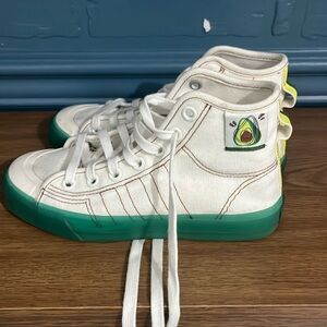 Adidas avocado sneakers. Size 4.5